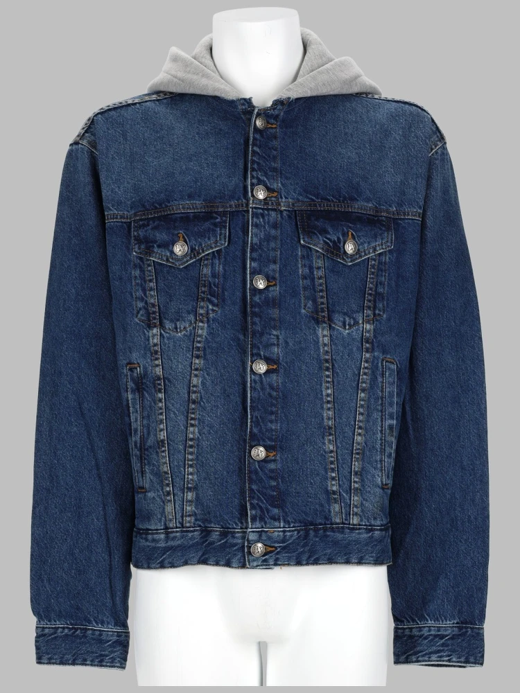 GIACCA IN DENIM DI COTONE