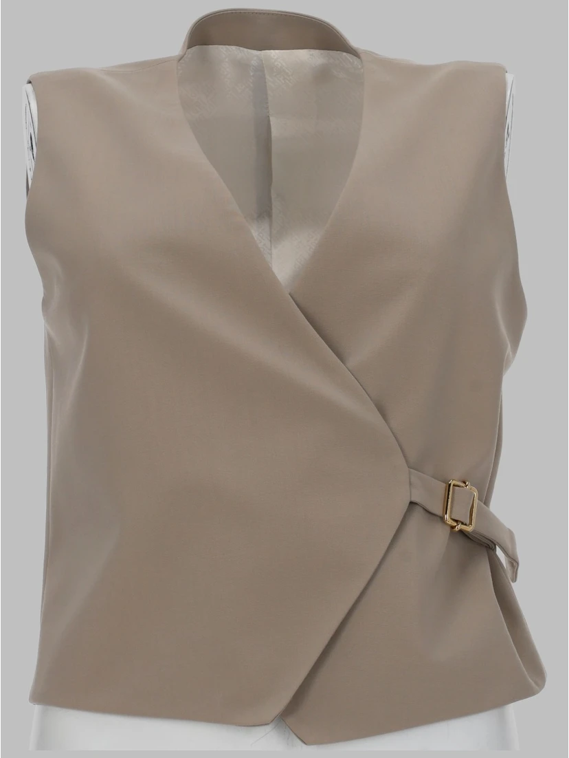 GILET "ANGELA" IN LANA