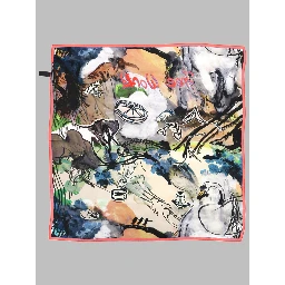 FOULARD QUADRATO "FREE WORLD"