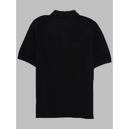 POLO CON ZIP E PATCH LOGO