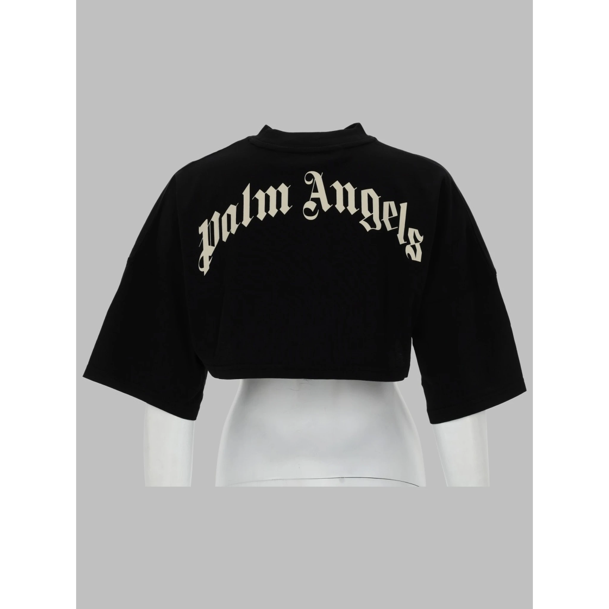 T-SHIRT CROPPED CON LOGO
