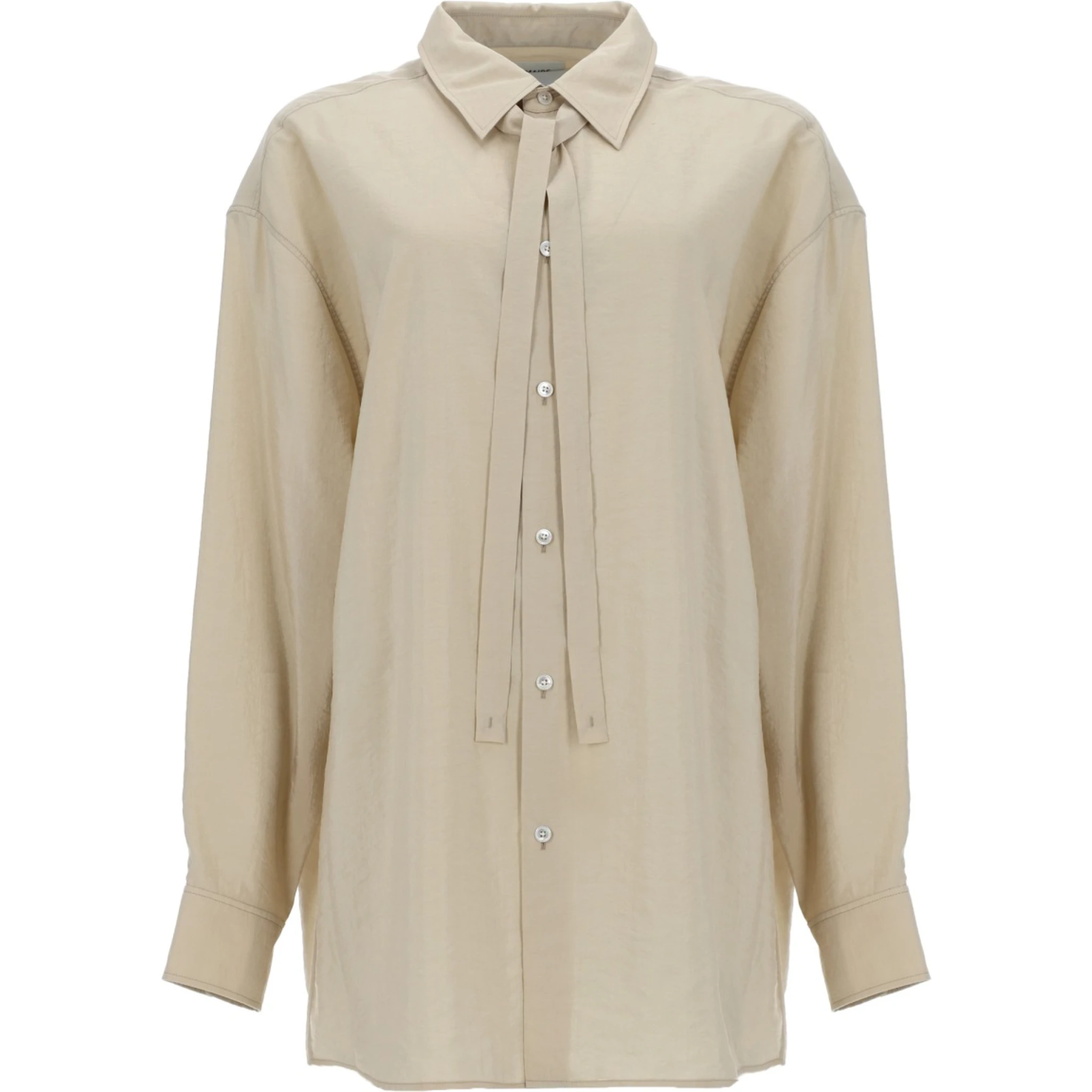 CAMICIA LUNGA CON CRAVATTA