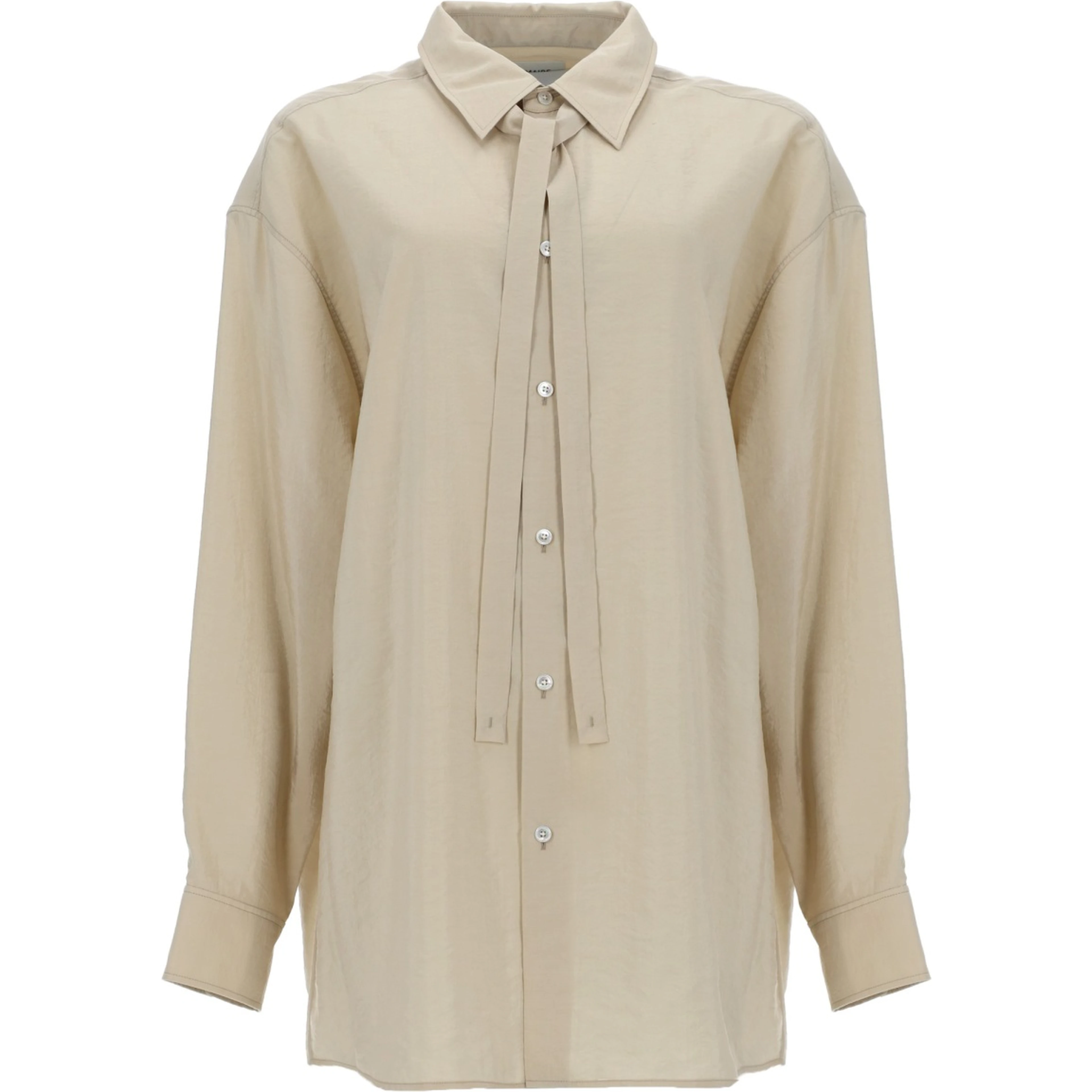 CAMICIA LUNGA CON CRAVATTA