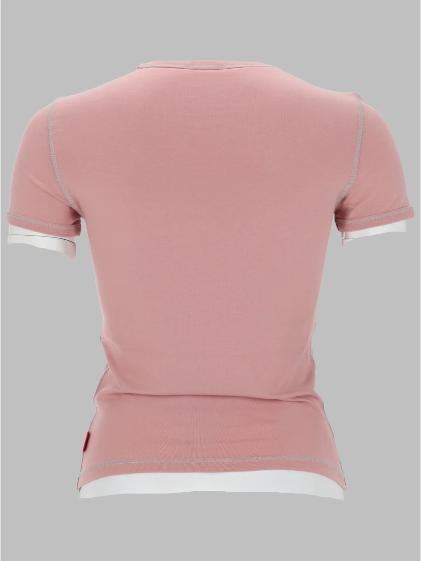 T-SHIRT CON LOGO EFFETTO GRAFFITI