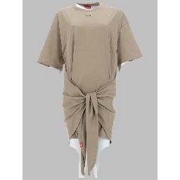 ABITO T-SHIRT CON NODO FRONTALE
