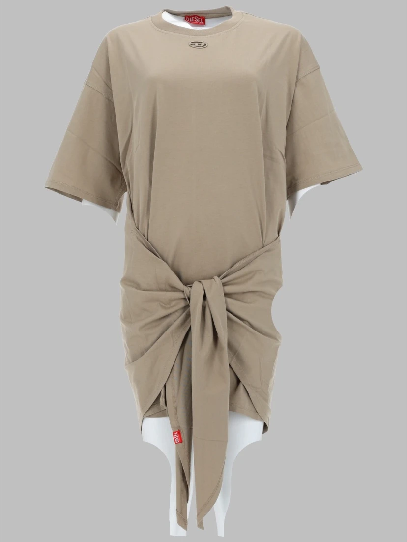 ABITO T-SHIRT CON NODO FRONTALE