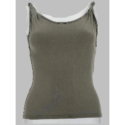 TANK TOP CON SPALLINE ARROTOLATE