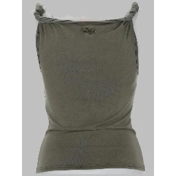 TANK TOP CON SPALLINE ARROTOLATE