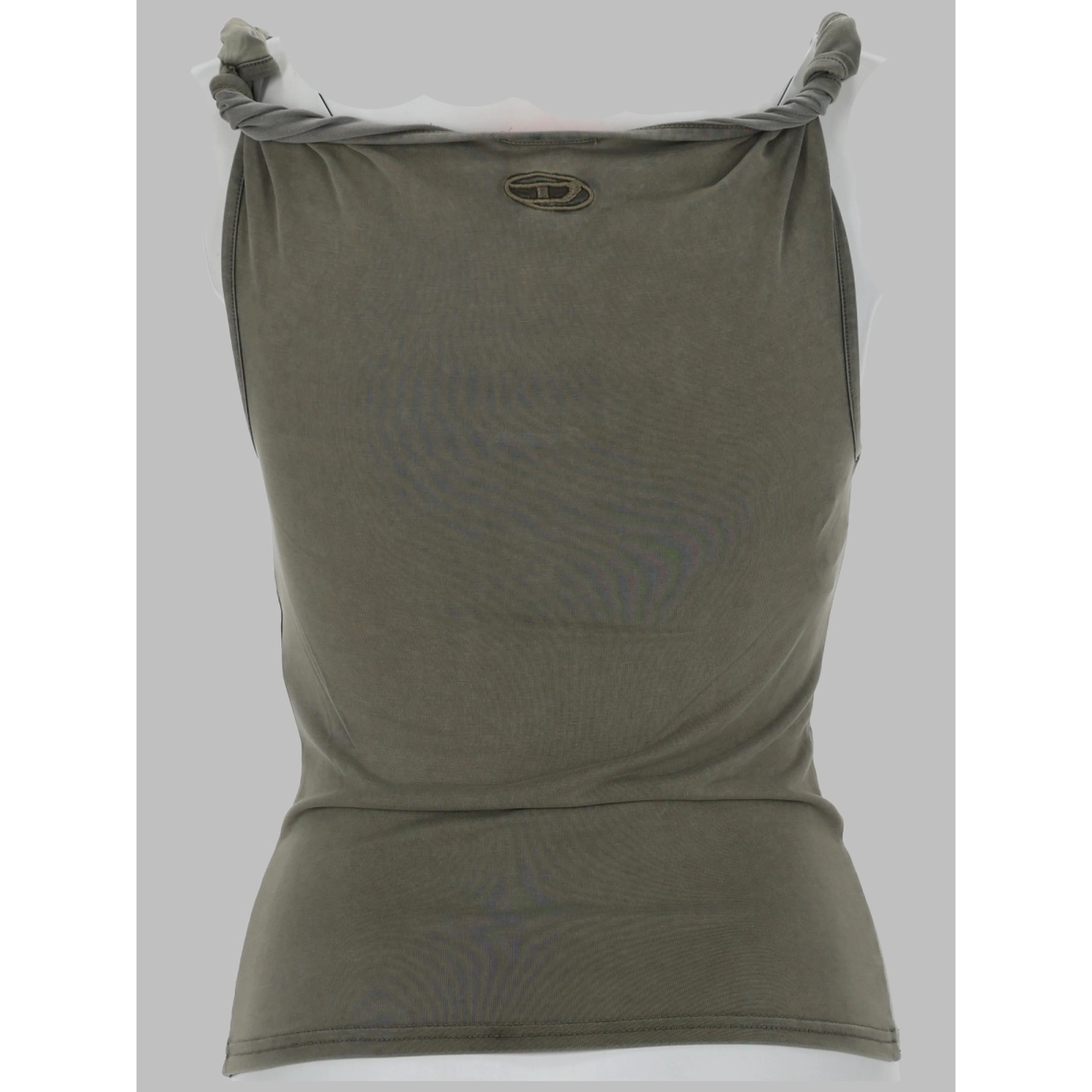 TANK TOP CON SPALLINE ARROTOLATE