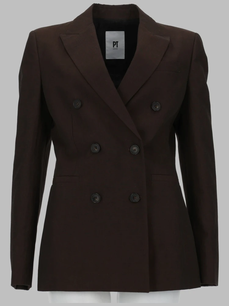 GIACCA "ROMY" IN LINO E COTONE
