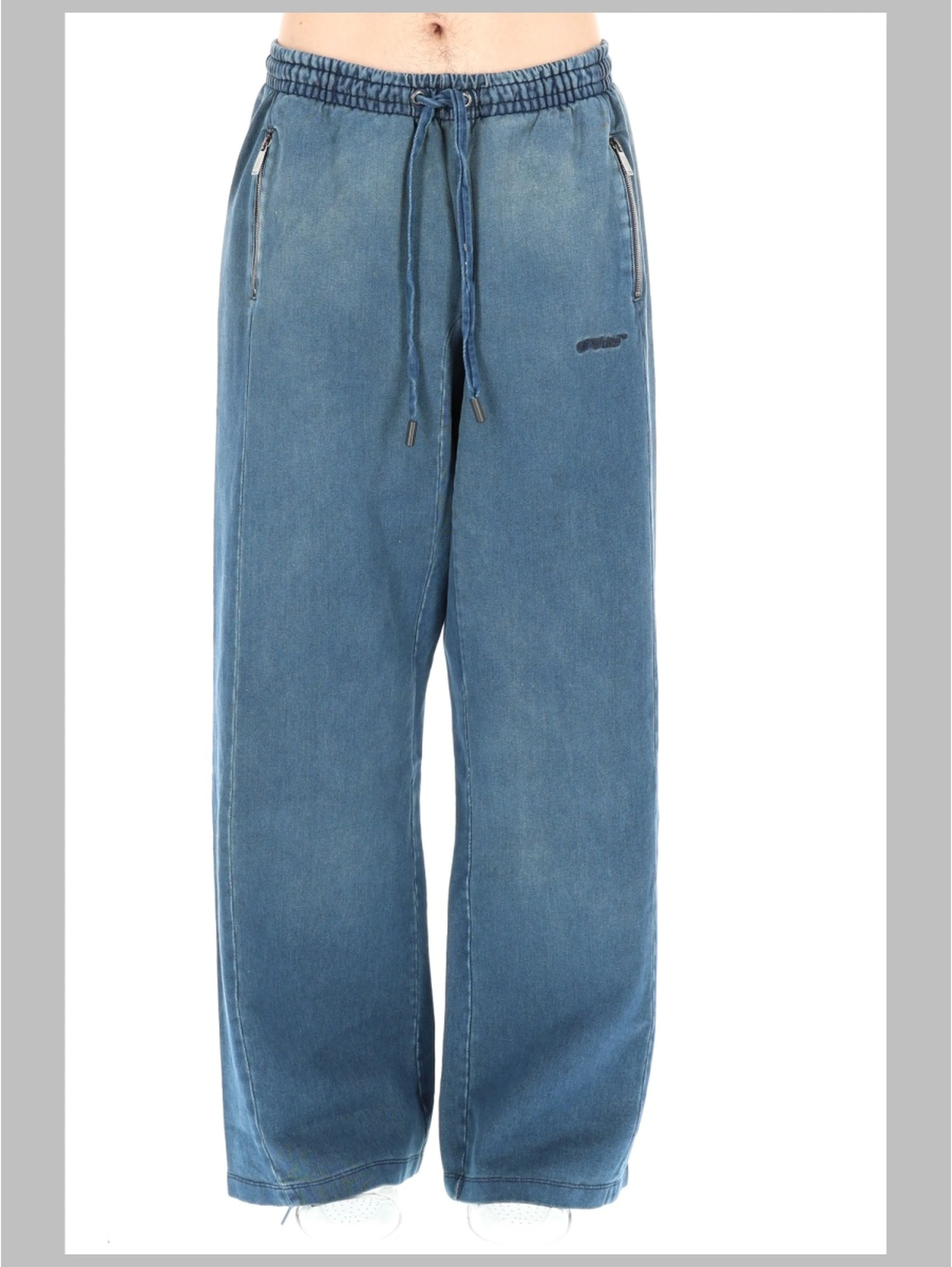 PANTALONE SPORTIVO "DISTRESS DIAG SLOUCHY"
