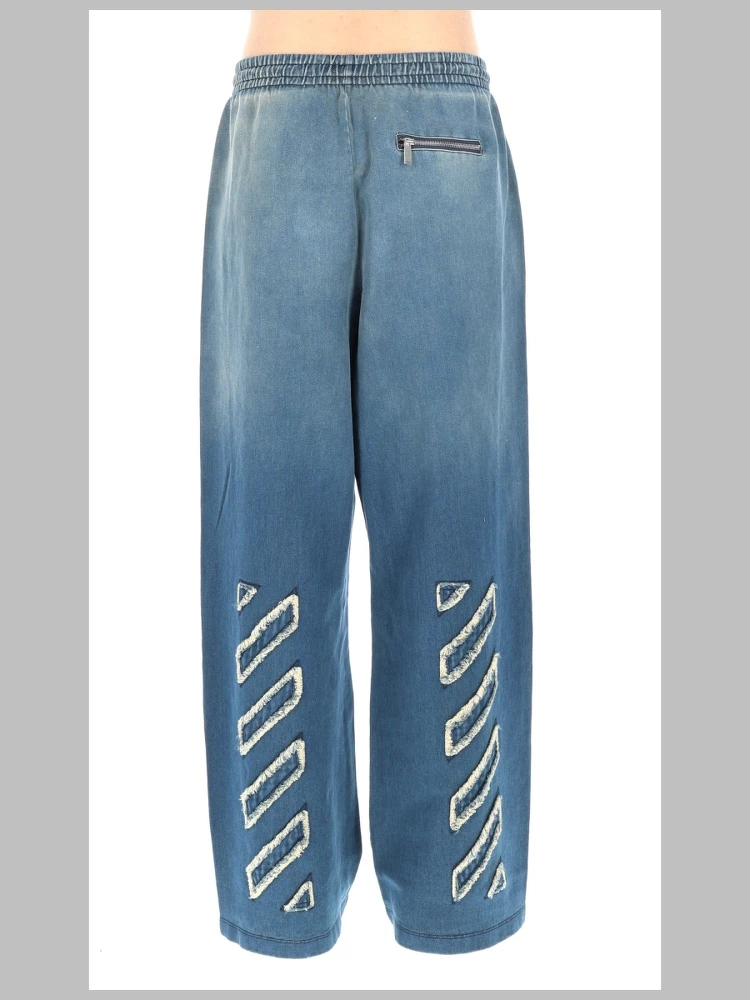 PANTALONE SPORTIVO "DISTRESS DIAG SLOUCHY" alternative