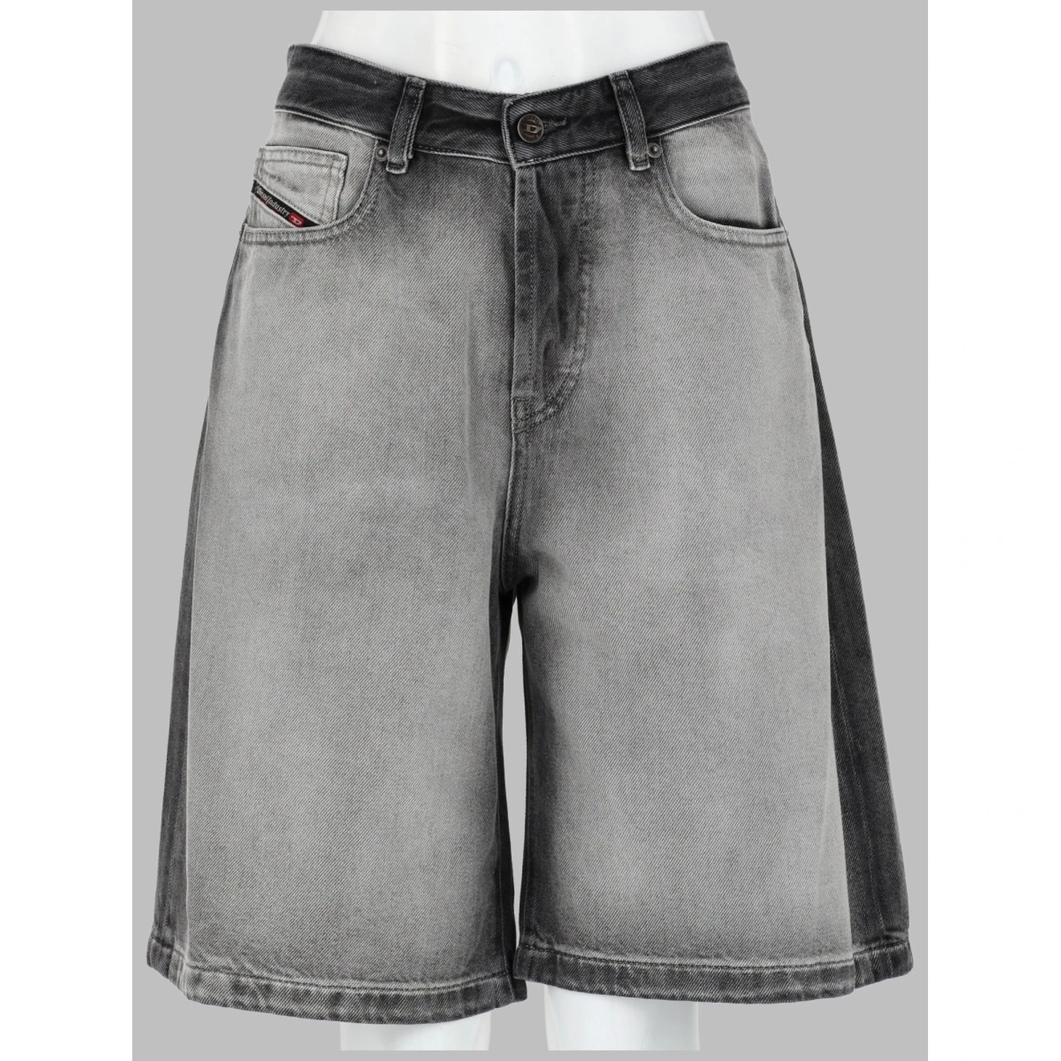 SHORTS IN DENIM "SKELETON"