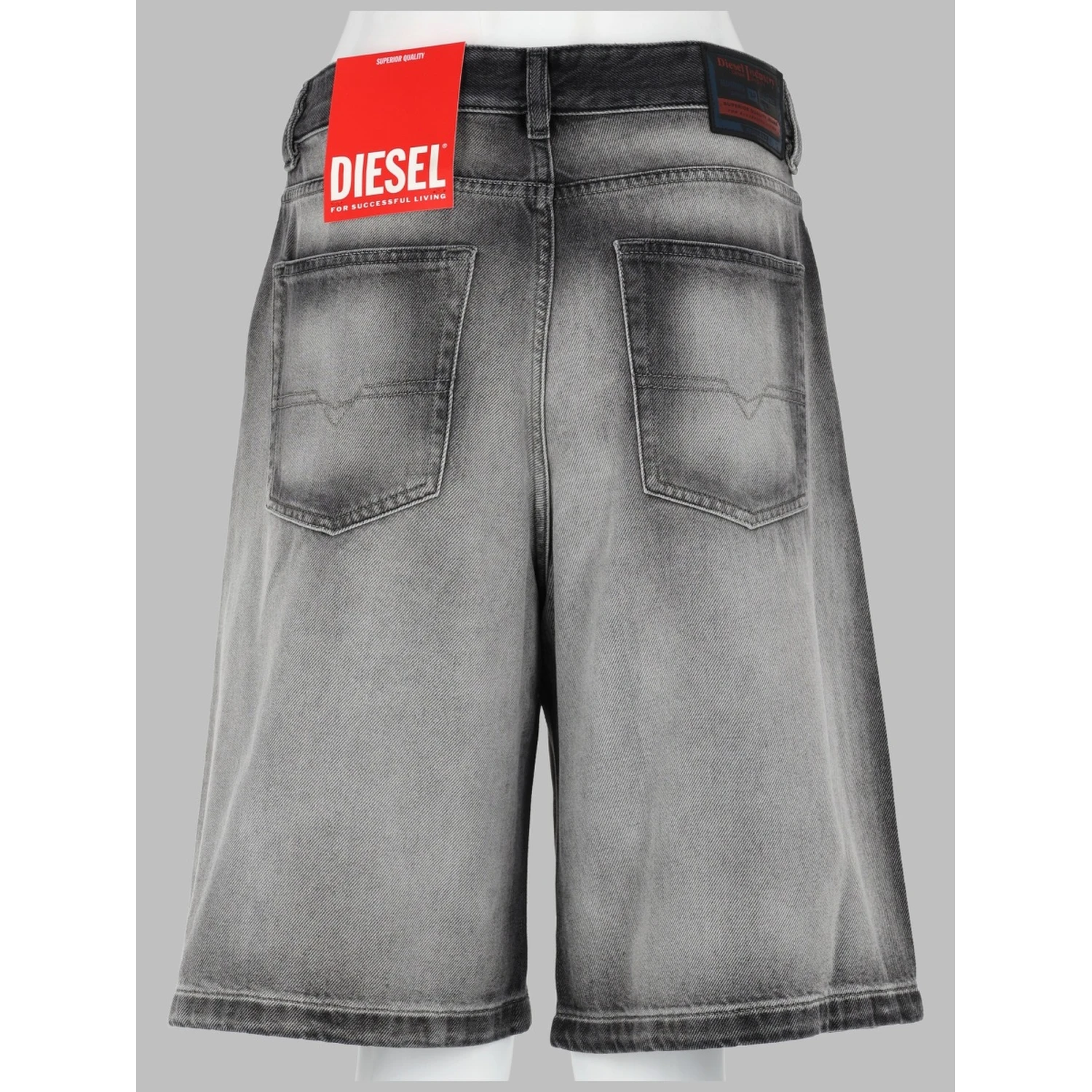 SHORTS IN DENIM "SKELETON"
