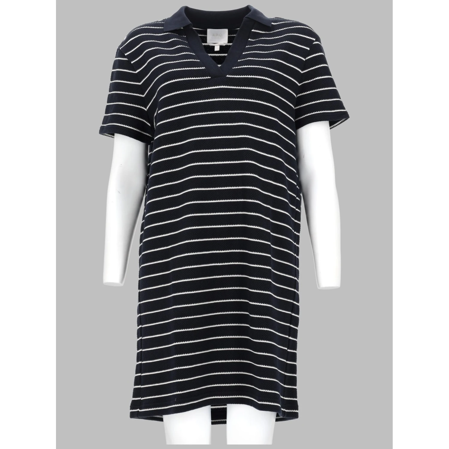 ABITO POLO A RIGHE