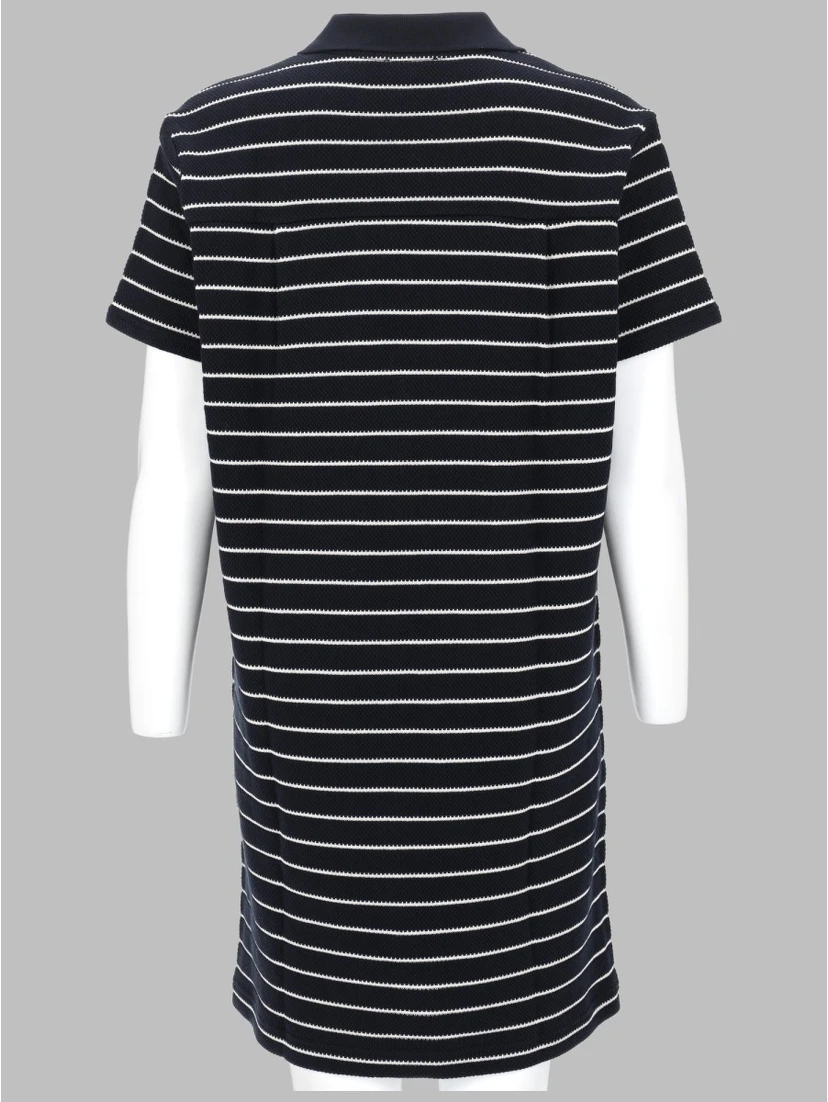 ABITO POLO A RIGHE