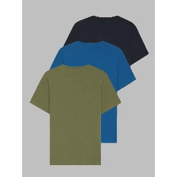 SET DA TRE T-SHIRT INTIME IN COTONE