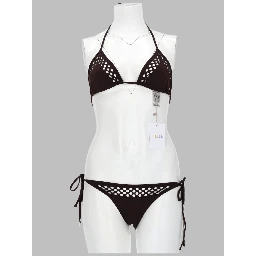 BIKINI "IL PRIMO BAGNO" IN LYCRA TRAFORATA
