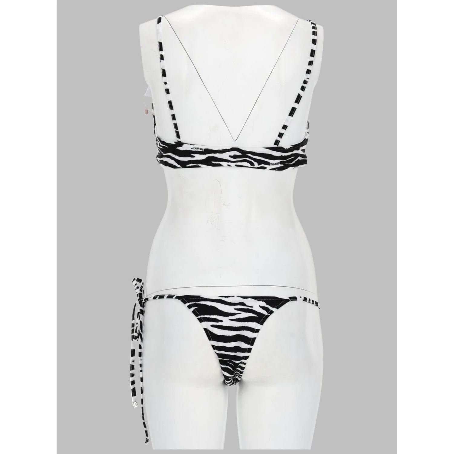 BIKINI "IL PRIMO BAGNO" CON STAMPA ANIMALIER