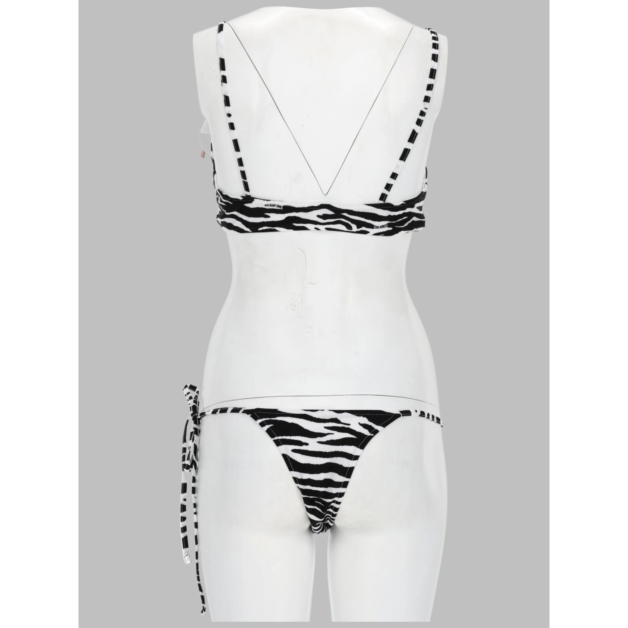 BIKINI "IL PRIMO BAGNO" CON STAMPA ANIMALIER