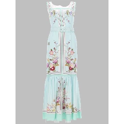 ABITO MIDI CON STAMPA FLOREALE