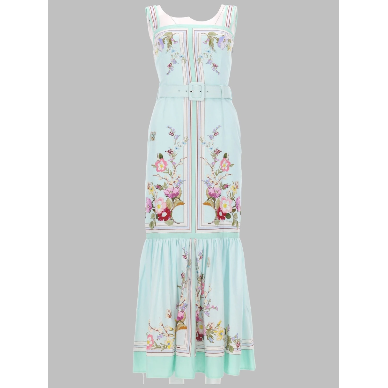 ABITO MIDI CON STAMPA FLOREALE