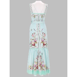 ABITO MIDI CON STAMPA FLOREALE