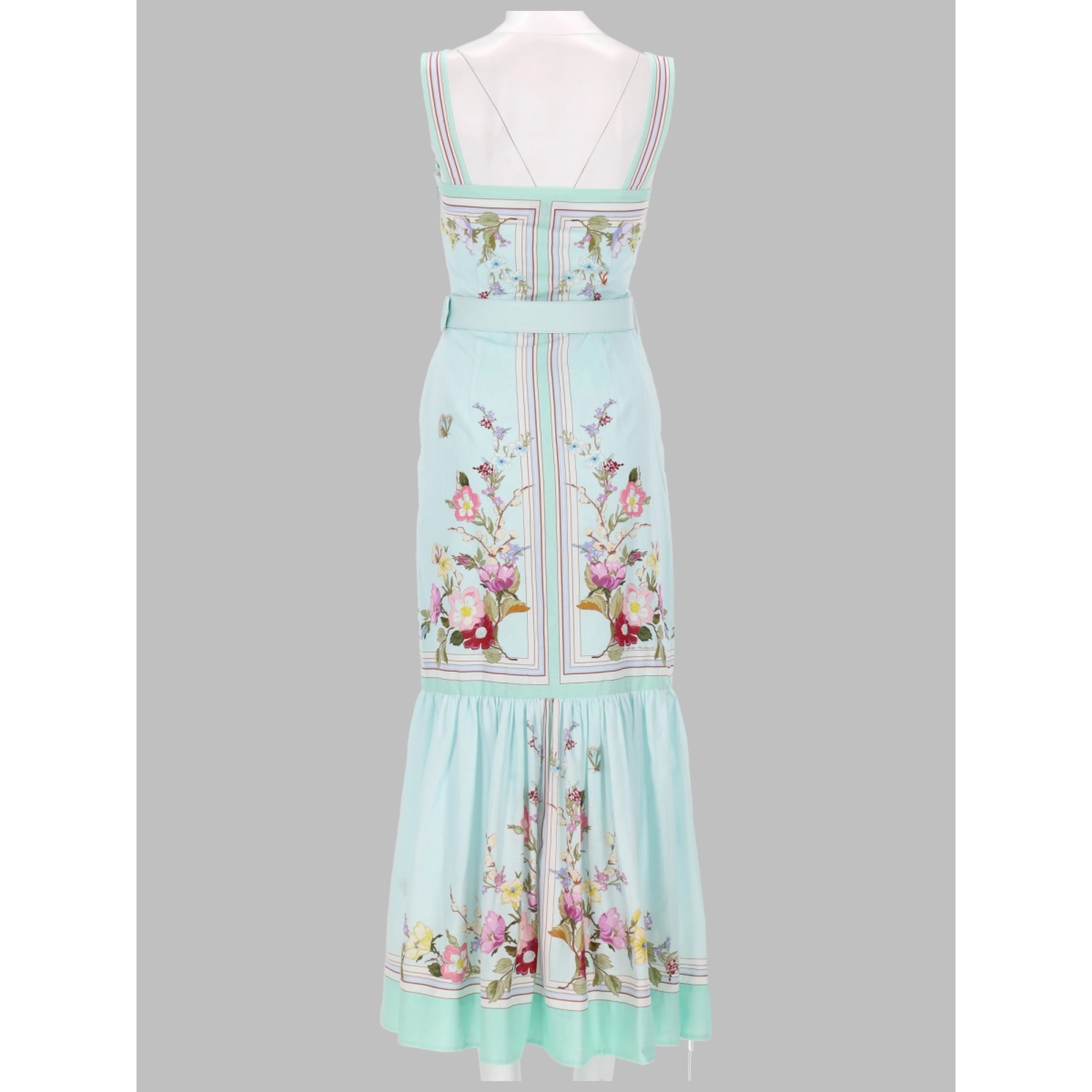 ABITO MIDI CON STAMPA FLOREALE