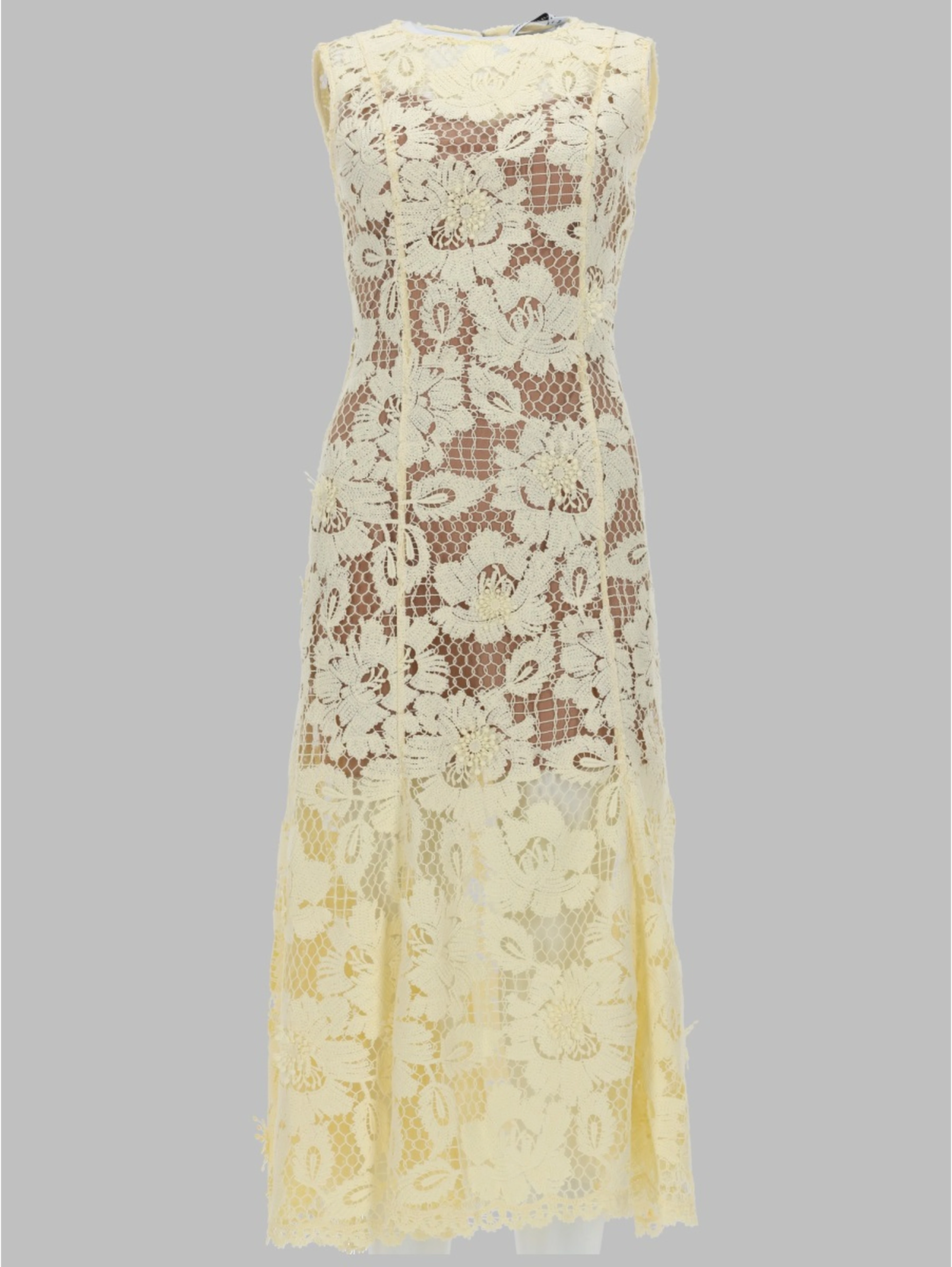 ABITO MIDI A FIORI CROCHET