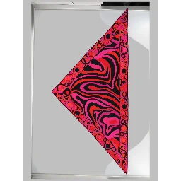 FOULARD A TRIANGOLO IN SETA