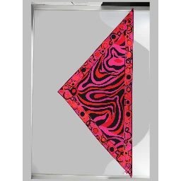 FOULARD A TRIANGOLO IN SETA