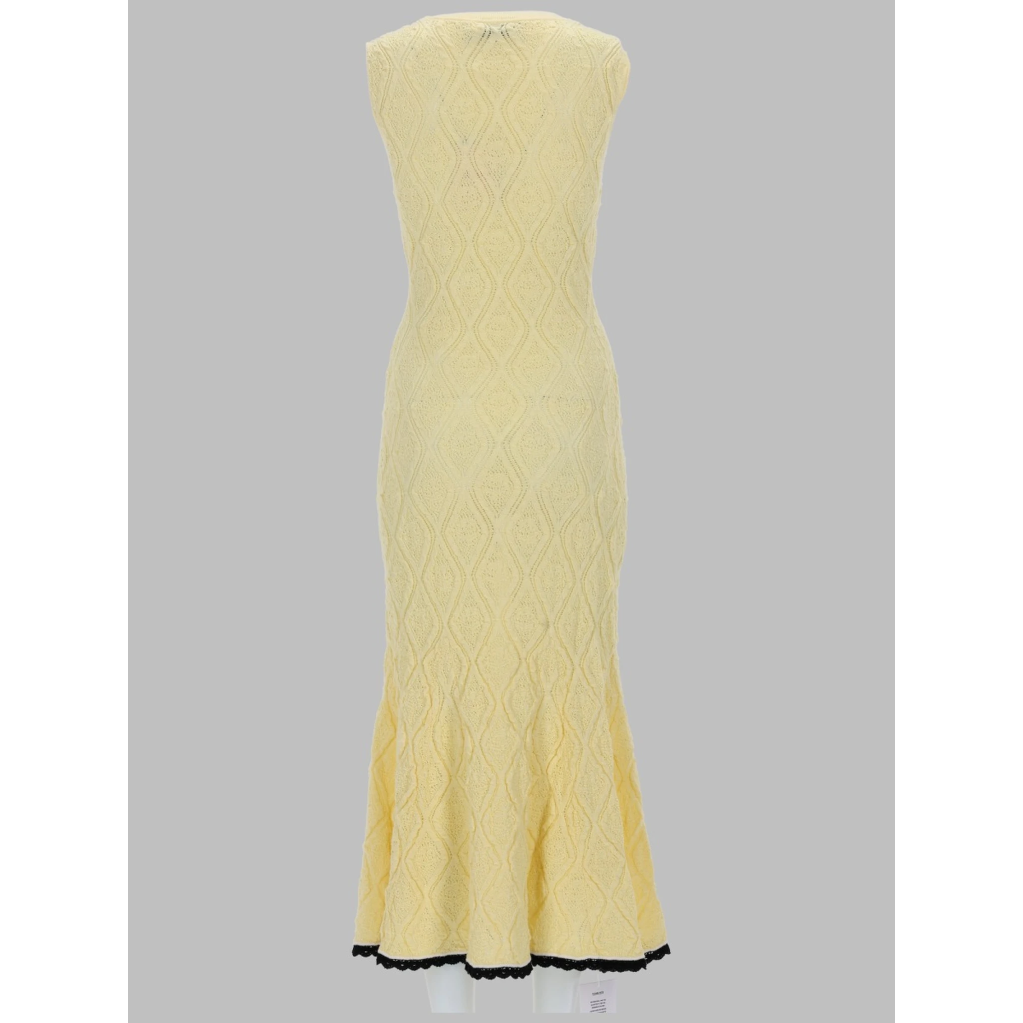 ABITO MIDI IN MAGLIA TRAFORATA