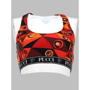 TOP BRA CON STAMPA