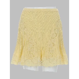 MINIGONNA IN MAGLIA TRAFORATA