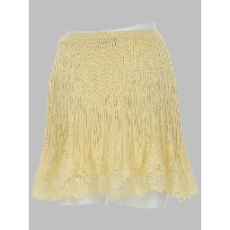 MINIGONNA IN MAGLIA TRAFORATA
