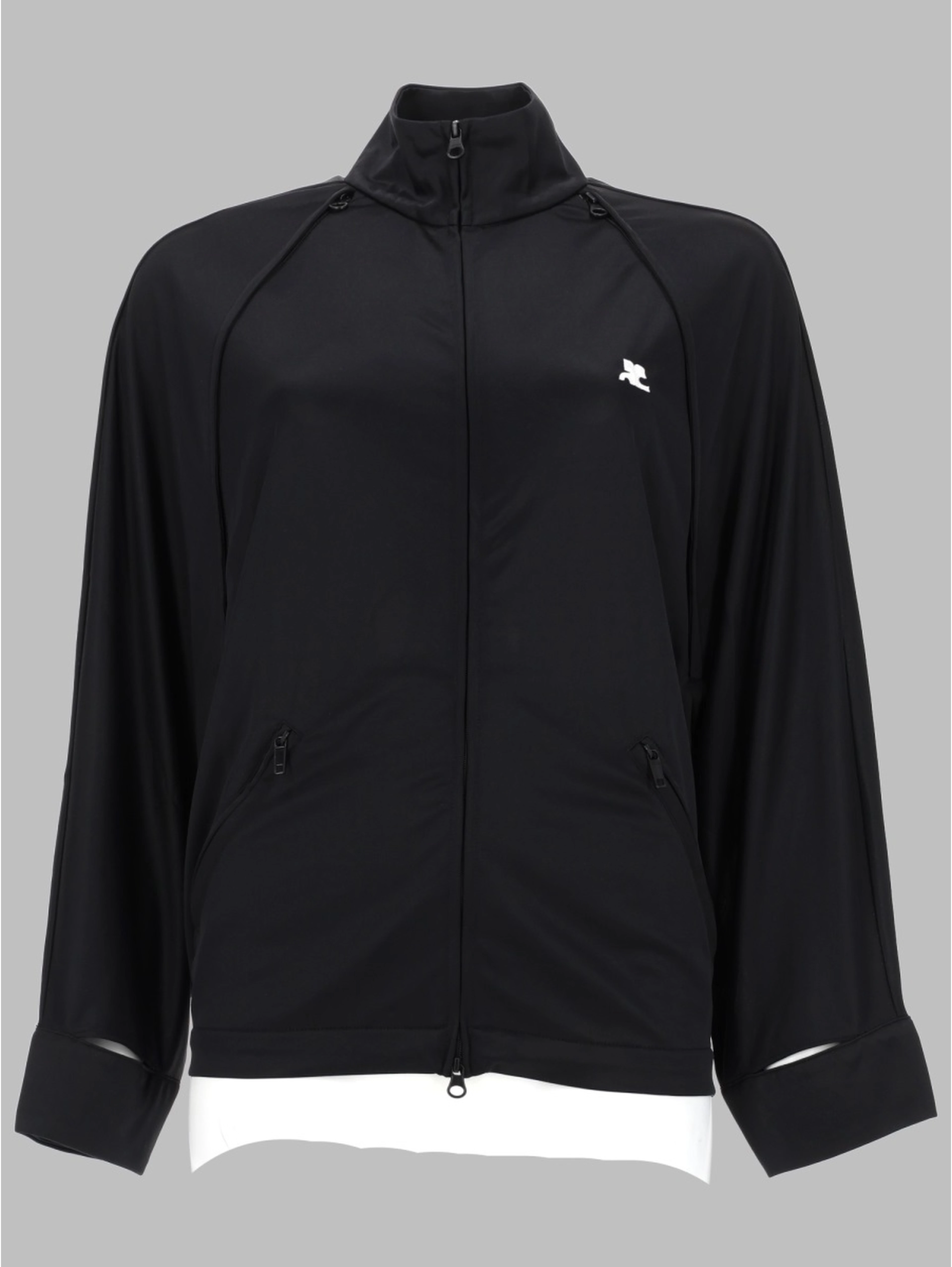 GIACCA TRACK CON MANICHE CUT-OUT