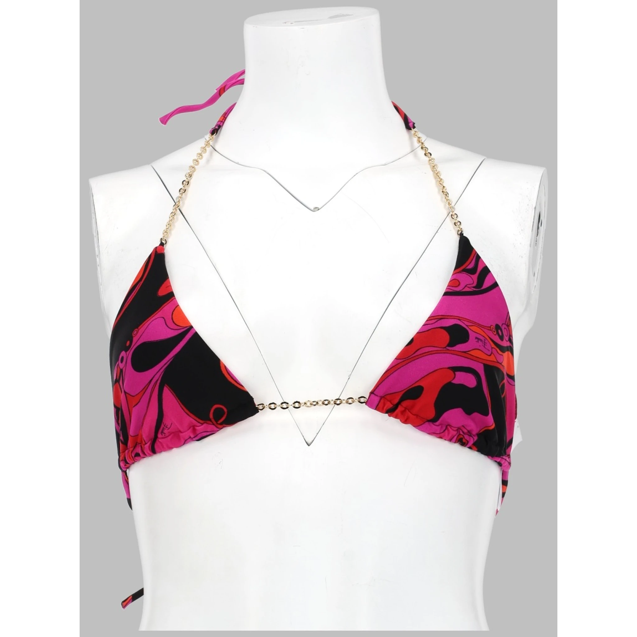TOP BIKINI CON STAMPA