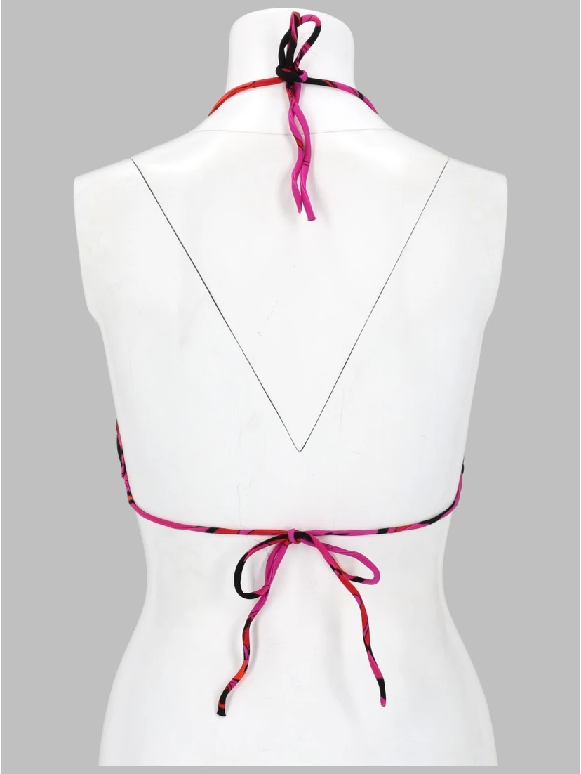TOP BIKINI CON STAMPA