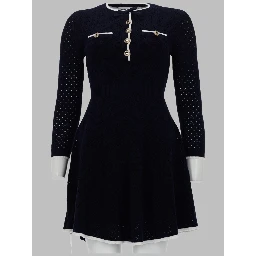 MINI ABITO IN MAGLIA CON FIOCCO