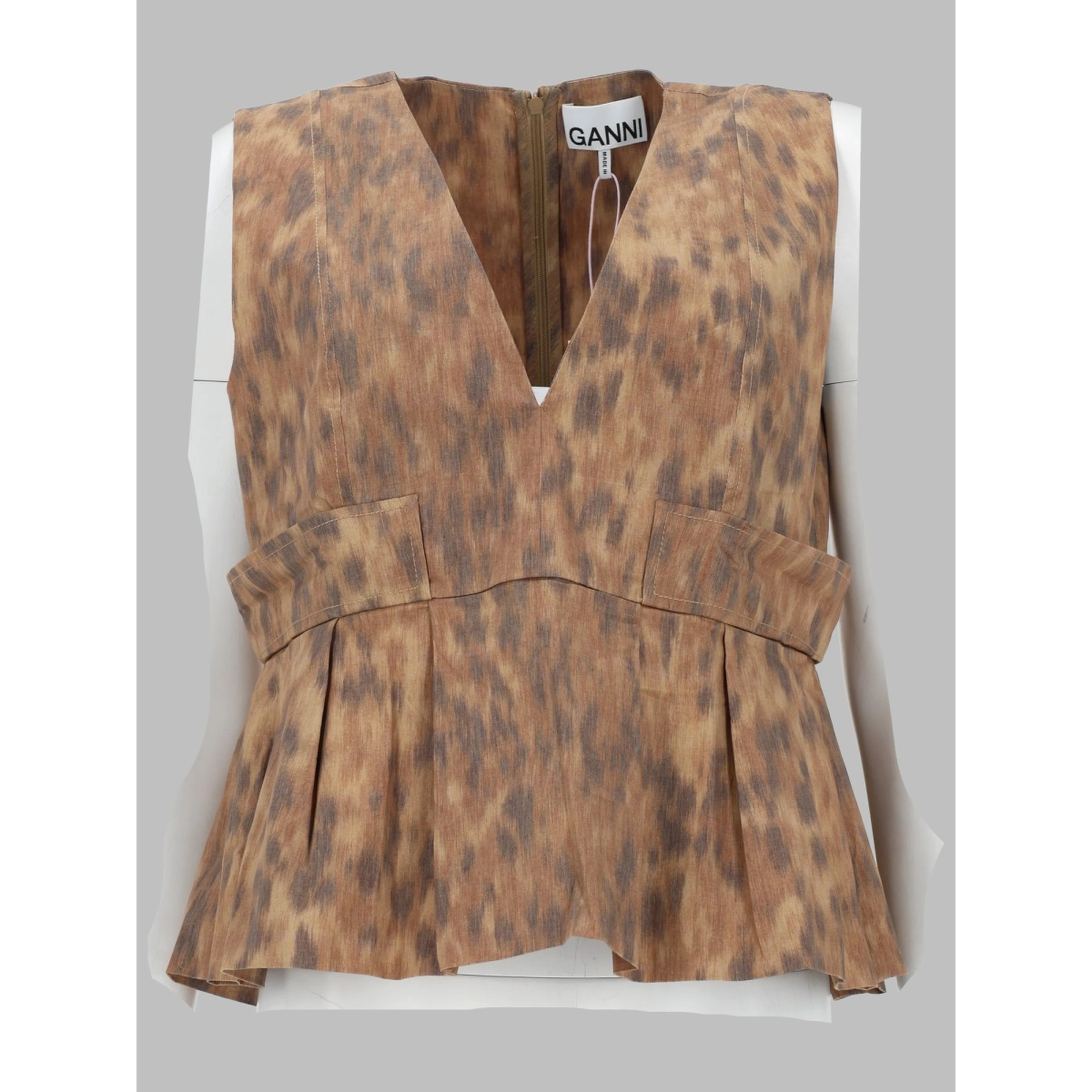 BLUSA IN COTONE CON STAMPA