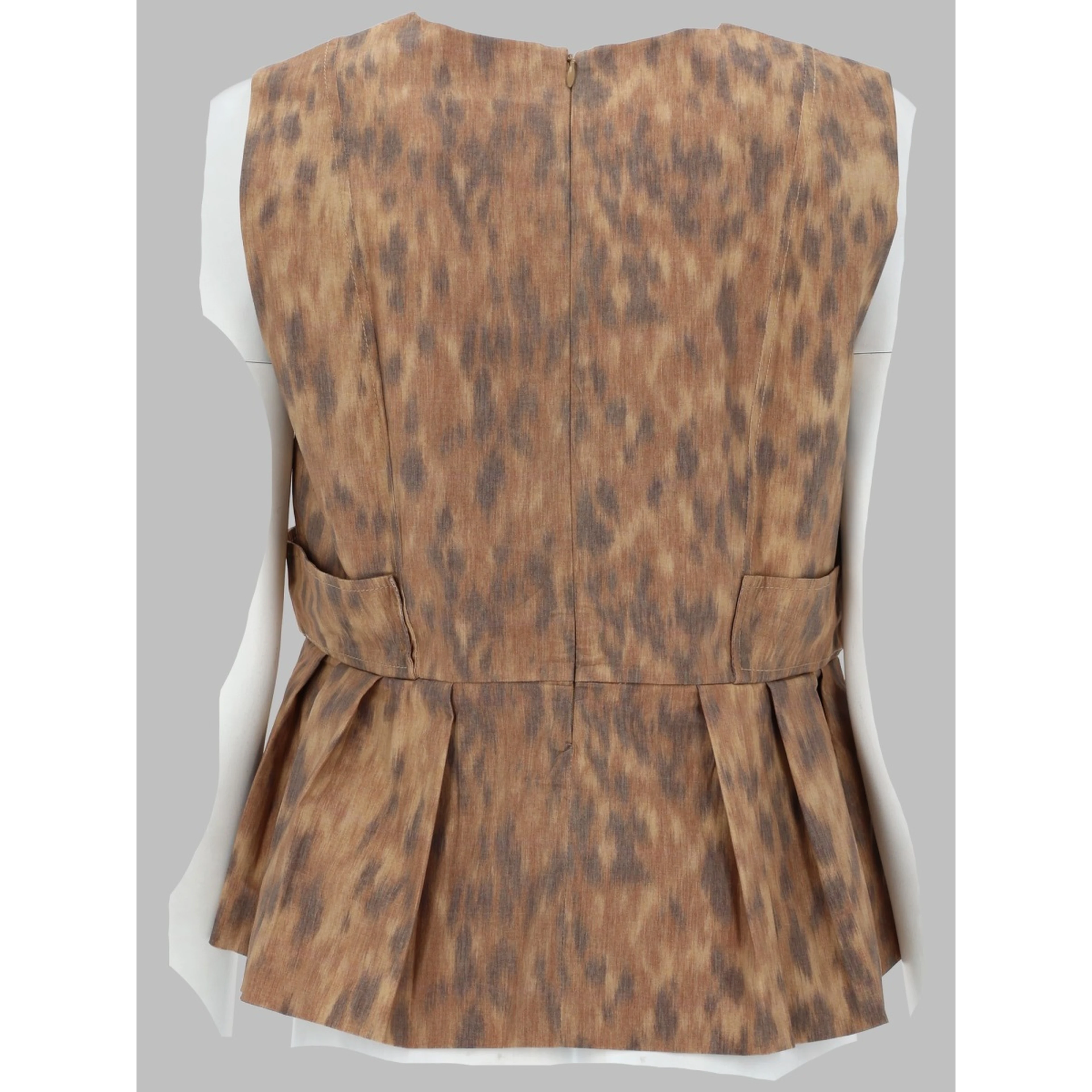 BLUSA IN COTONE CON STAMPA