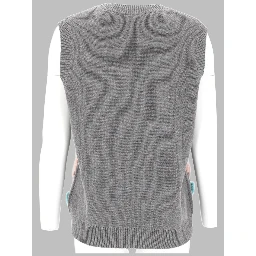 GILET CON APPLICAZIONI FLOREALI