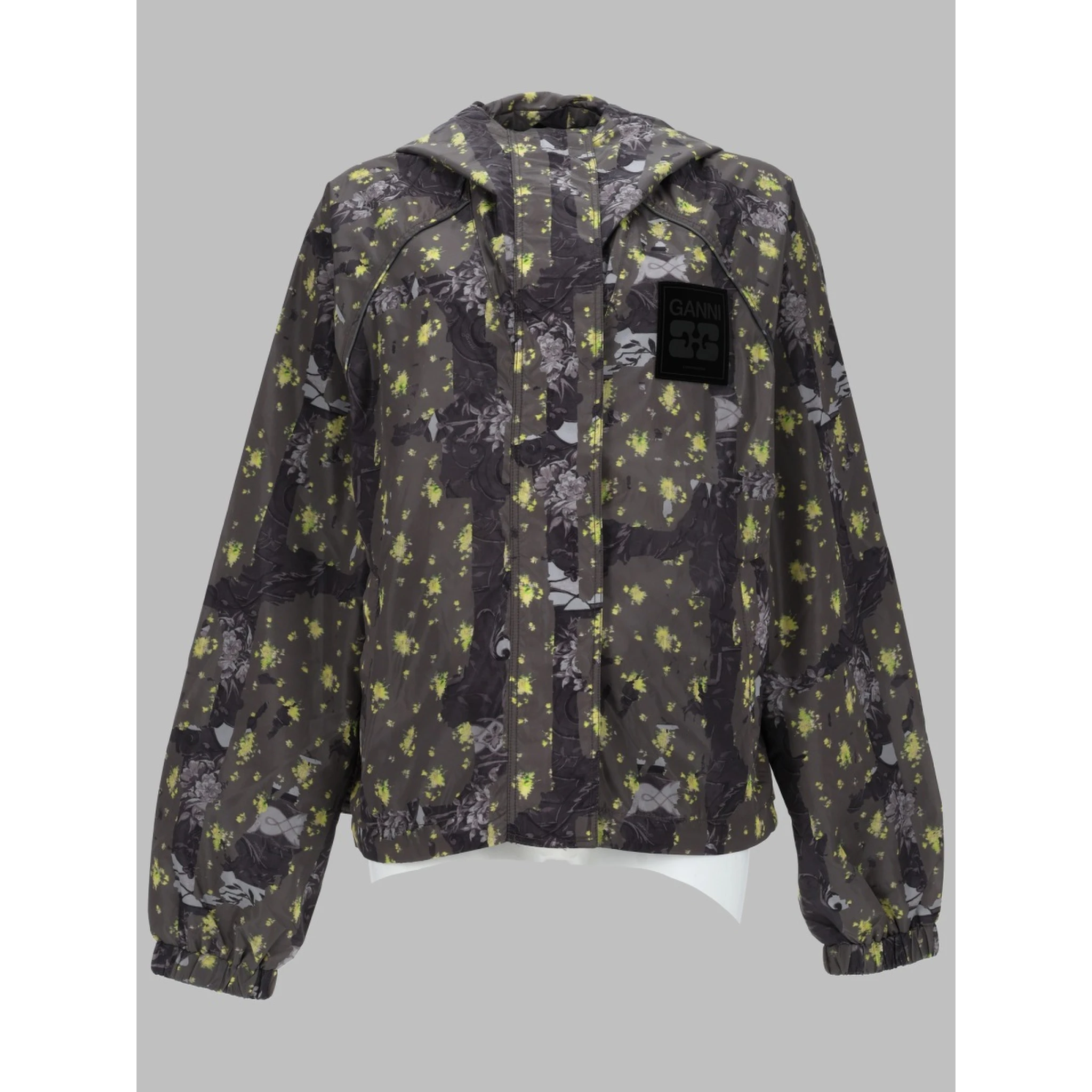 GIACCA IN NYLON LEGGERO CON STAMPA