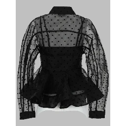 CAMICIA "PEPLUM" IN ORGANZA