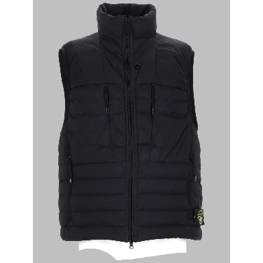 GILET IN PIUMA "SEAMLESS TUNNEL" IN NYLON