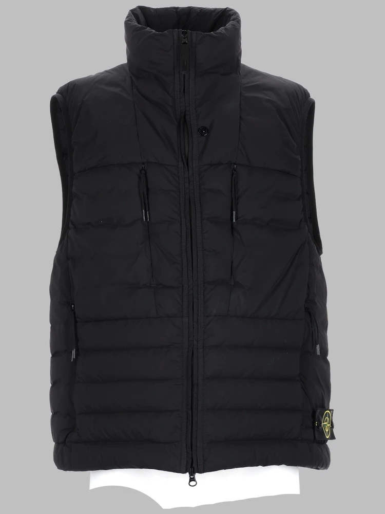 GILET IN PIUMA "SEAMLESS TUNNEL" IN NYLON