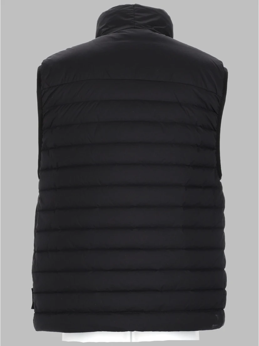GILET IN PIUMA "SEAMLESS TUNNEL" IN NYLON