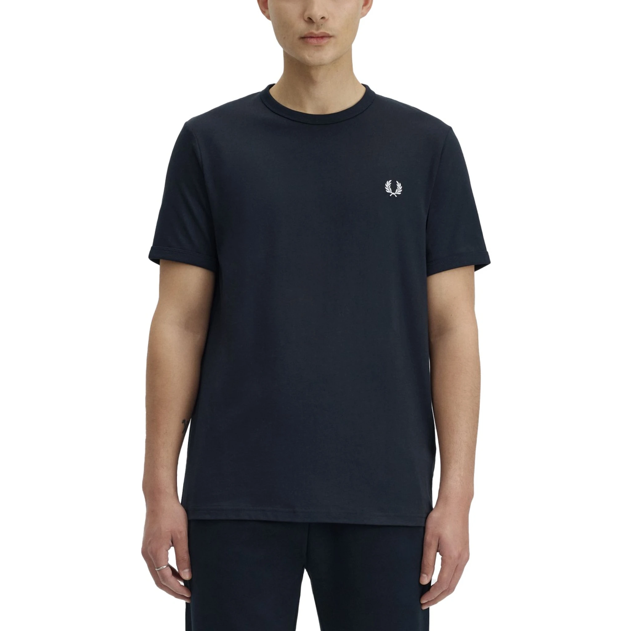 T-SHIRT "RINGER" CON LOGO
