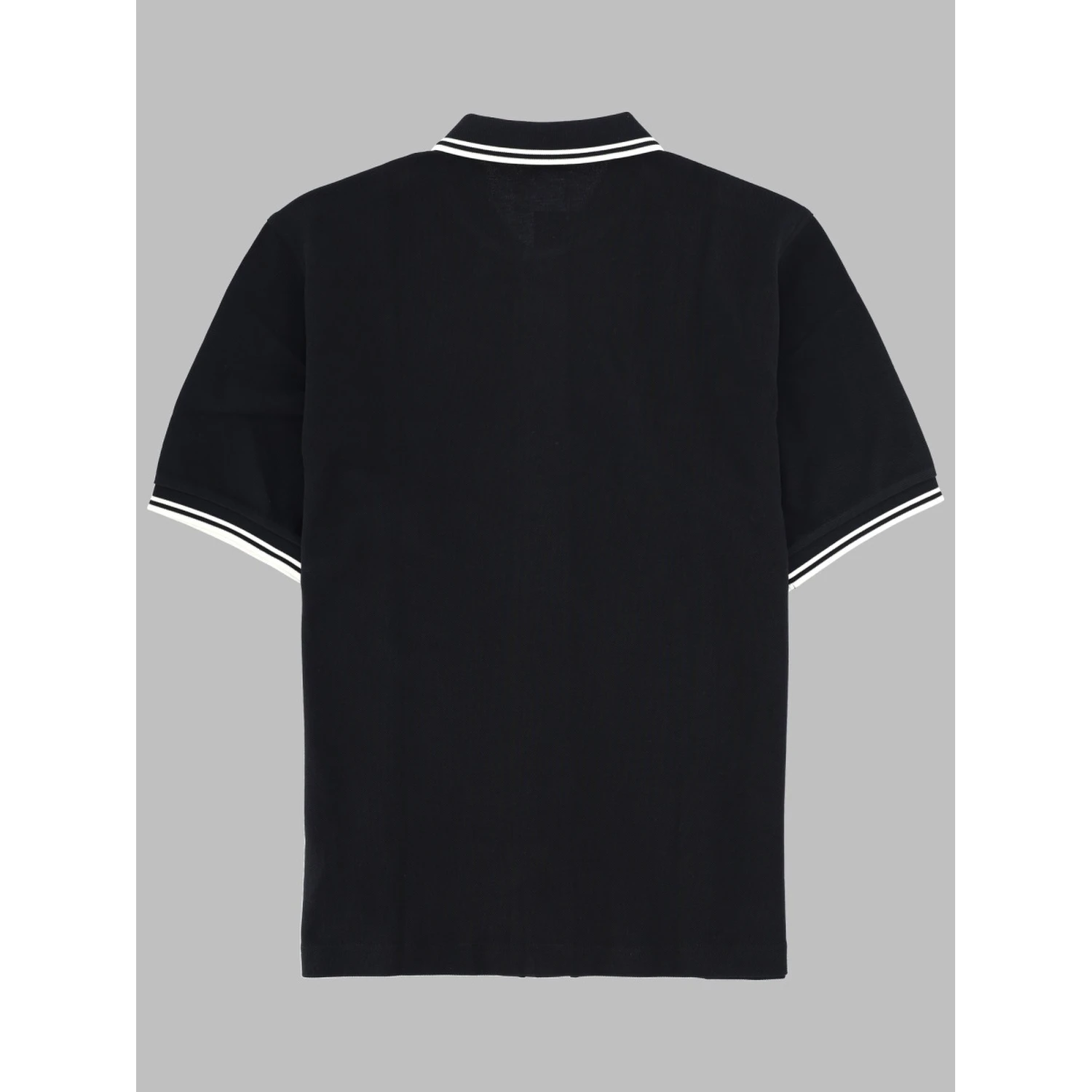 POLO CON BOTTONI E LOGO