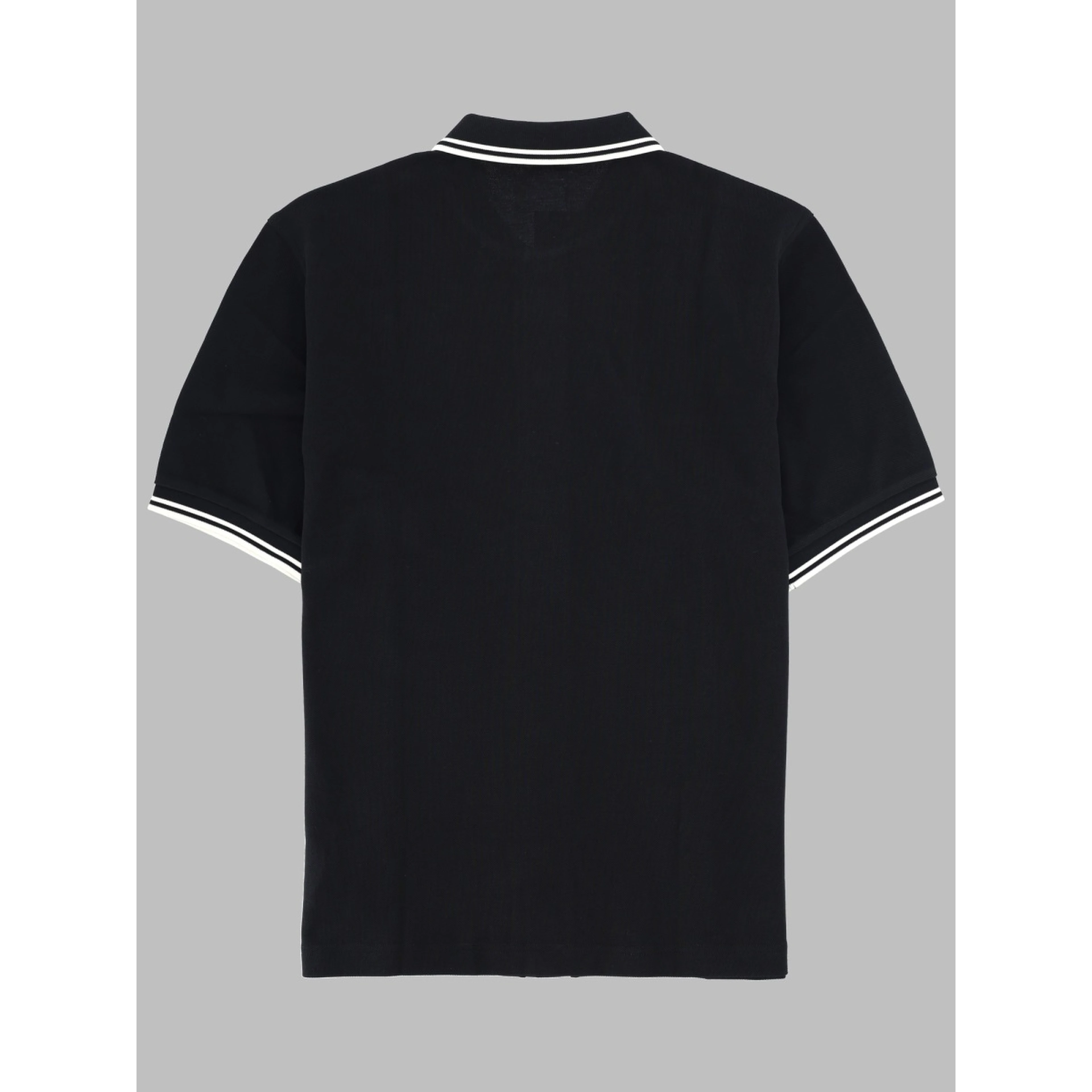 POLO CON BOTTONI E LOGO